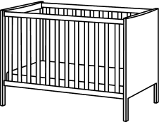 Cuna + colchón