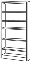 Estante modular (8–16 cubos)