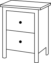 Velador / Mesa de noche