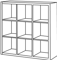 Estante modular