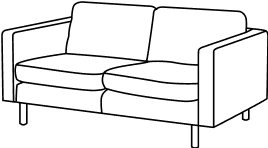 Sillón de 2 cuerpos (Love Seat)