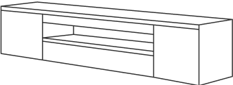 Mueble de TV (estándar)